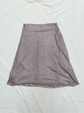 Metallic Lavender A-Line Women's Skirt - Brand: